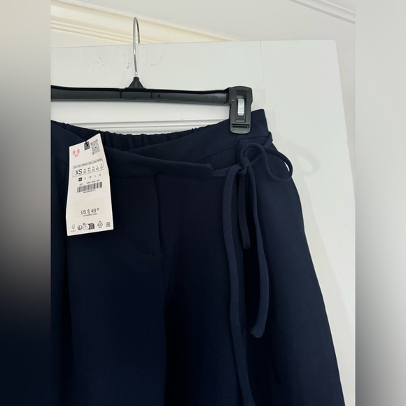Zara Navy Trousers - Picture 3 of 4